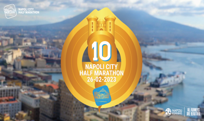 Il
26 febbraio la Napoli City Half Marathon, percorso velocissimo, Staffette e
Family Run