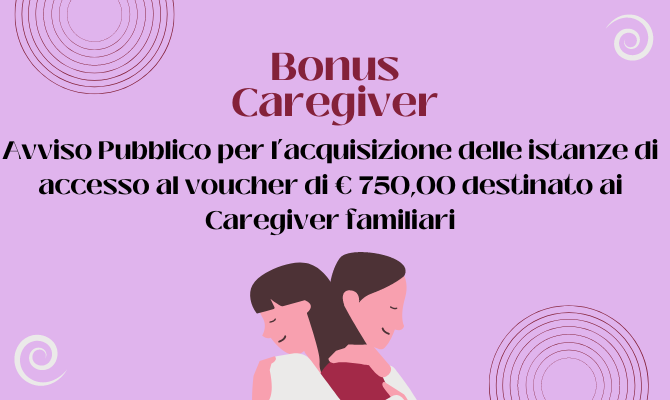 Attivo il nuovo bonus caregiver