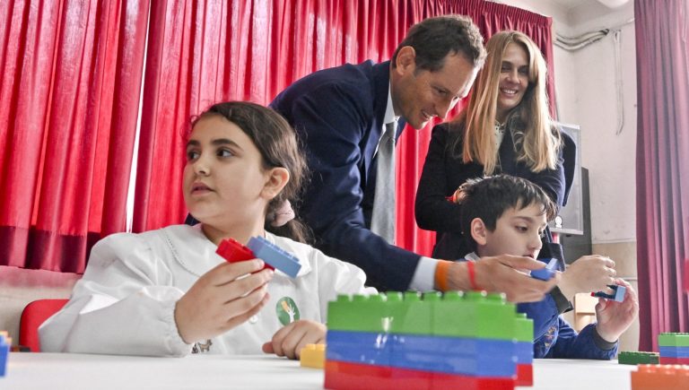 Elkann a Napoli presenta Matabì: la matematica si impara giocando