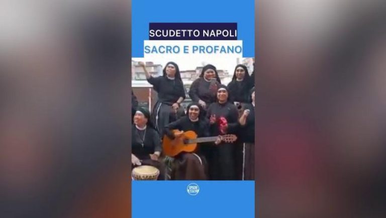 Festa scudetto: a Casoria ci sono le ‘sisters act’ del Napoli