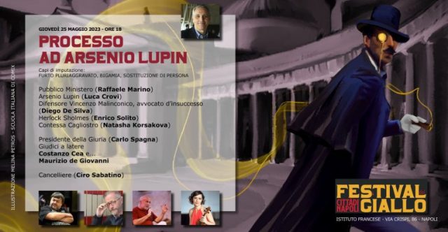 Festival del Giallo Città di Napoli all’Istituto Francese Grenoble di Napoli Festival del Giallo Città di Napoli all’Istituto Francese Grenoble di Napoli