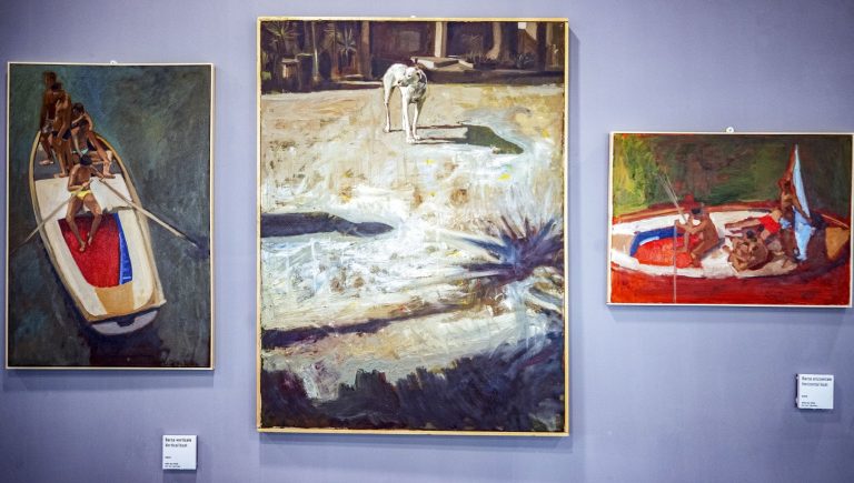 La Motta a Capodichino con “Il mare bagna Napoli”