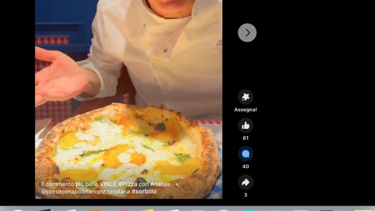 Gino Sorbillo lancia la pizza all’ananas, furiosi i commenti sul web Gino Sorbillo lancia la pizza all’ananas, furiosi i commenti sul web