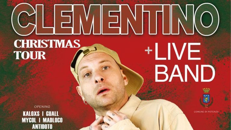 Potenza, capodanno in piazza con Clementino