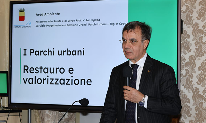 I progetti di riqualificazione della Villa Comunale di Napoli e del Parco Virgiliano I progetti di riqualificazione della Villa Comunale di Napoli e del Parco Virgiliano