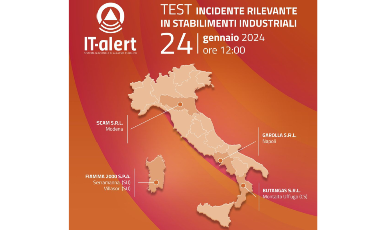 IT-ALERT, Il 24 gennaio test a Napoli del sistema nazionale di allarme pubblico IT-ALERT, Il 24 gennaio test a Napoli del sistema nazionale di allarme pubblico