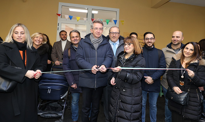 Nell’ex ECA inaugurato il nuovo asilo nido Rocco Jemma Nell’ex ECA inaugurato il nuovo asilo nido Rocco Jemma