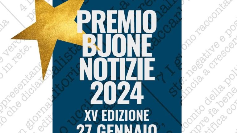 Premio buone notizie, sabato la premiazione a Caserta Premio buone notizie, sabato la premiazione a Caserta