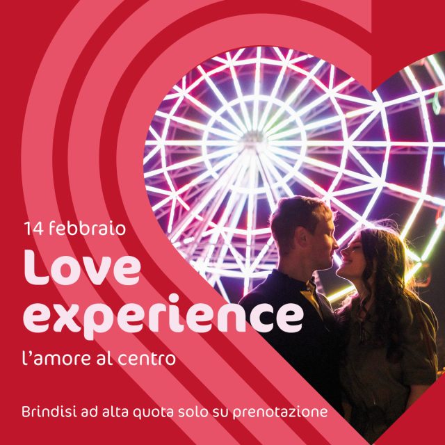 Festa di San Valentino sulla Ruota Panoramica e Carnevale sulla pista di pattinaggio sul ghiaccio al Vulcano Buono Festa di San Valentino sulla Ruota Panoramica e Carnevale sulla pista di pattinaggio sul ghiaccio al Vulcano Buono