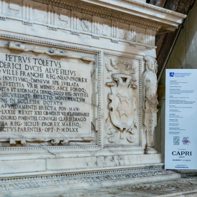 Restaurato a Napoli il Sepolcro di Don Pedro di Toledo nella Basilica di San Giacomo degli Spagnoli