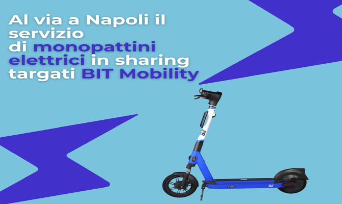 BIT Mobility – Servizio di monopattini elettrici in sharing a Napoli