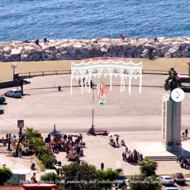 Arte contemporanea sul lungomare di Napoli: l’installazione “Io contengo moltitudini” di Marinella Senatore Arte contemporanea sul lungomare di Napoli: l’installazione “Io contengo moltitudini” di Marinella Senatore