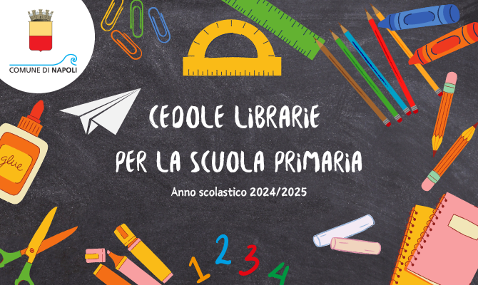 Cedole librarie scuole primarie – A.S. 2024/2025 Cedole librarie scuole primarie – A.S. 2024/2025