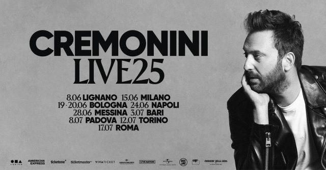 Cesare Cremonini in Concerto a Napoli: Biglietti in Vendita per lo Show allo Stadio Maradona