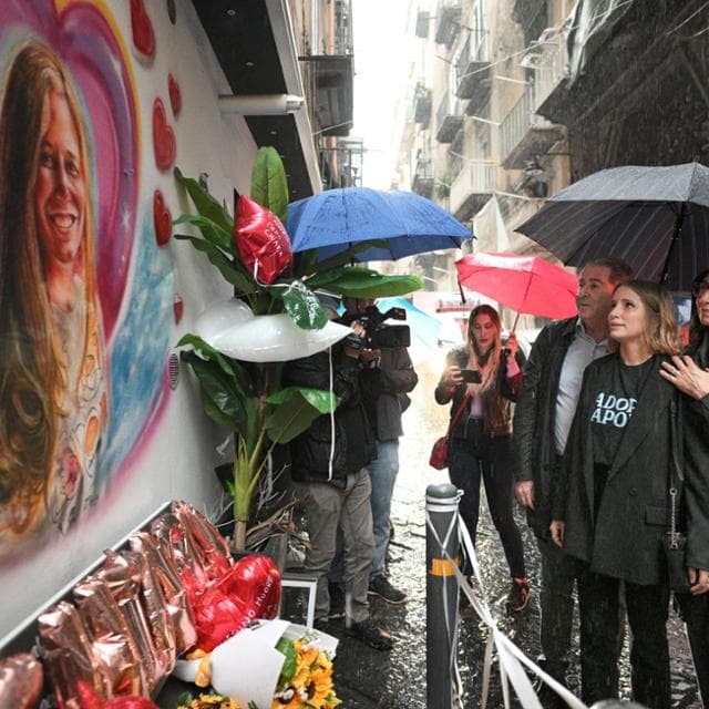 Napoli, il murale di Chiara Jaconis è già meta di tanti visitatori