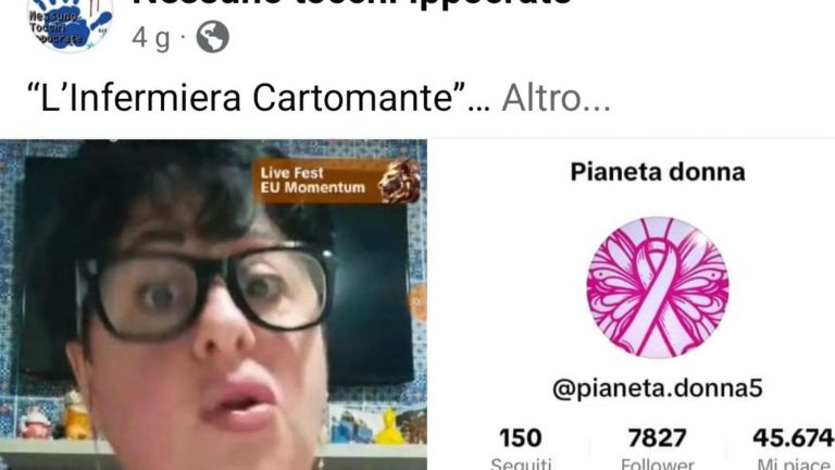 Infermiera chiromante su Tiktok, l’Asl apre un’inchiesta Infermiera chiromante su Tiktok, l’Asl apre un’inchiesta