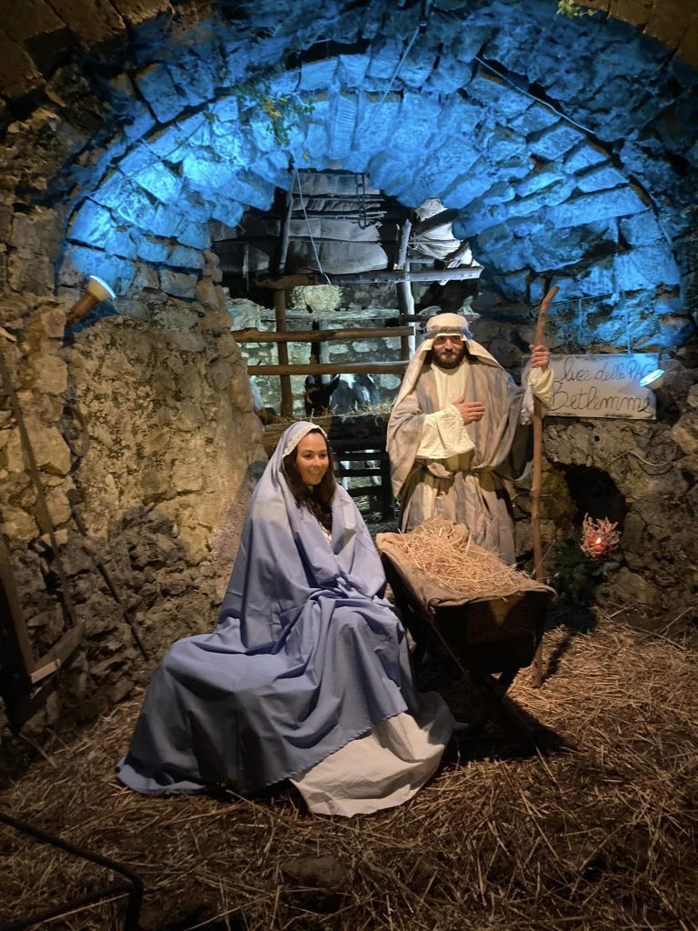 Ritorna il Presepe Vivente nella Valle Lavatoio a Pimonte, sui Monti Lattari (NA)