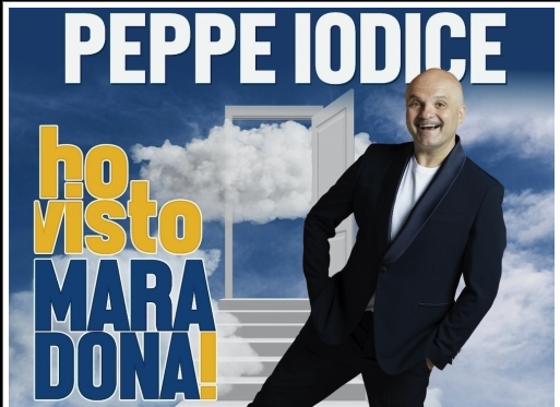 Peppe Iodice al Teatro Augusteo di Napoli con il suo nuovo spettacolo “Ho visto Maradona”