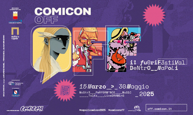 COMIC(ON)OFF 2025 – Il fuori festival dentro Napoli COMIC(ON)OFF 2025 – Il fuori festival dentro Napoli