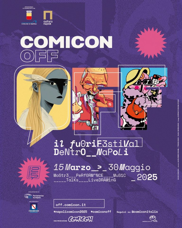 Comic(On)Off a Napoli: Anteprima Ricca di Eventi in attesa del Comicon 2025 Comic(On)Off a Napoli: Anteprima Ricca di Eventi in attesa del Comicon 2025
