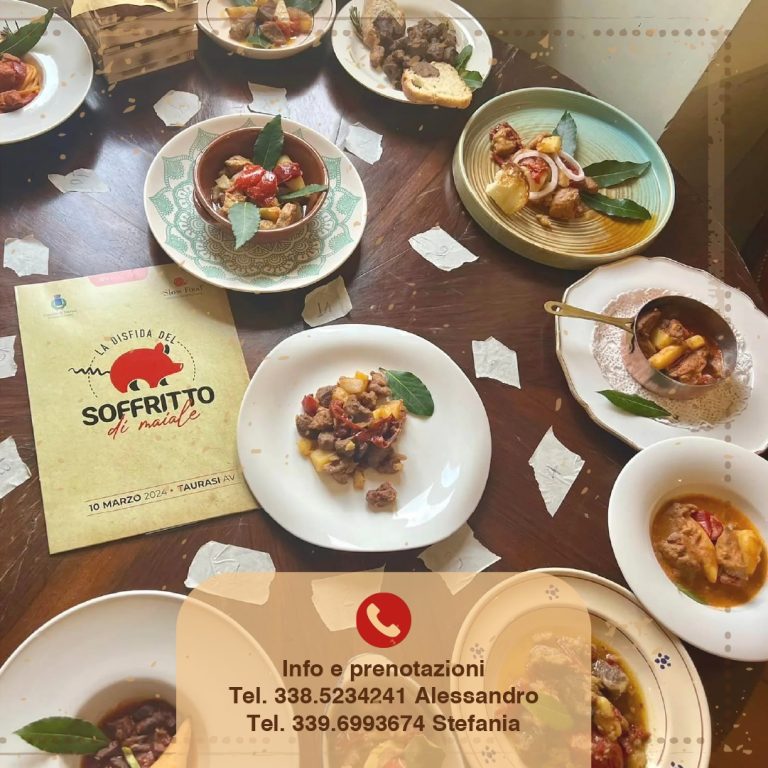 Soffritto di Maiale e Aglianico: la grande sfida Slow Food in Irpinia a Mirabella Eclano Soffritto di Maiale e Aglianico: la grande sfida Slow Food in Irpinia a Mirabella Eclano