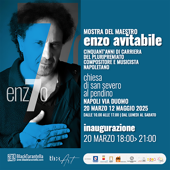 Enzo 70: per i 70 anni di Enzo Avitabile una mostra gratuita nella Chiesa di San Severo al Pendino
