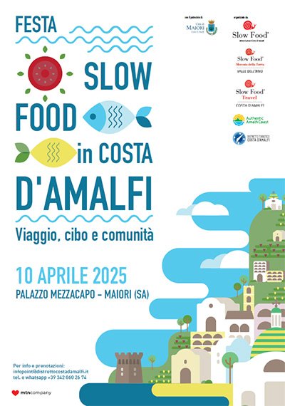 Festa Slow Food in Costa d’Amalfi: il programma degli eventi sul territorio a Maiori Festa Slow Food in Costa d’Amalfi: il programma degli eventi sul territorio a Maiori