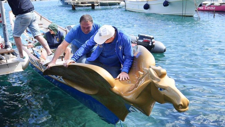 Amalfi, ultimi preparativi e allenamenti prima della Regata delle Antiche Repubbliche Marinare