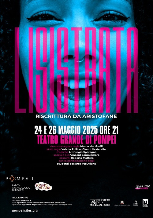 Lisistrata al Teatro Grande di Pompei: la grande commedia a soli 5 € Lisistrata al Teatro Grande di Pompei: la grande commedia a soli 5 €