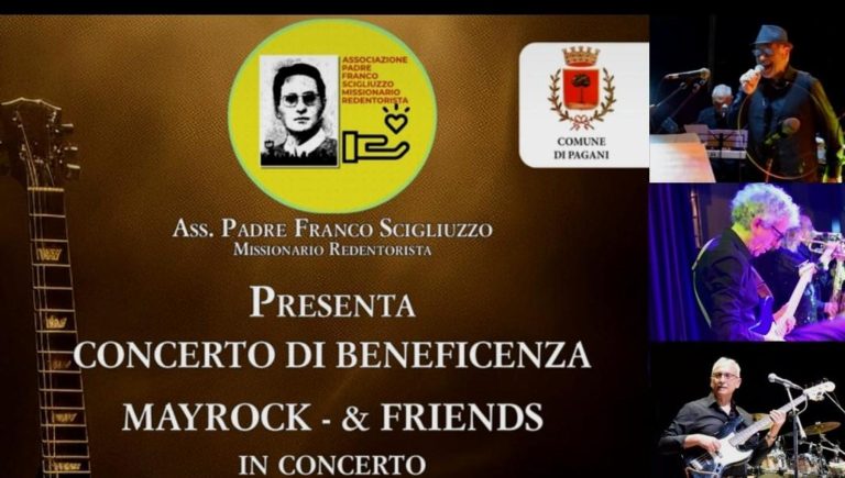 Pagani, concerto di beneficenza dell’associazione Padre Franco Scigliuzzo Pagani, concerto di beneficenza dell’associazione Padre Franco Scigliuzzo