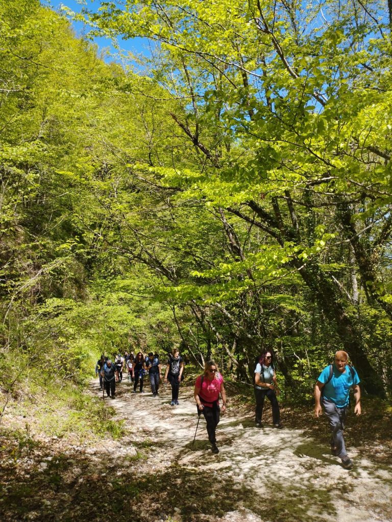 Percorso di Trekking dell’Anello delle 7 Fontane a Caposele (AV)