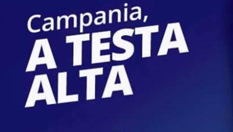 Regionali, il gruppo di De Luca cambia nome: ecco “A testa alta”