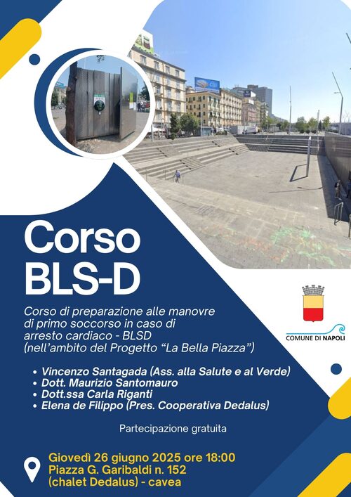 Corso BLSD – Manovre di Primo Soccorso Corso BLSD – Manovre di Primo Soccorso